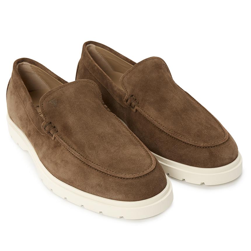 Tods Leather Penny Loafers Mens Navy XXM59 K00040
