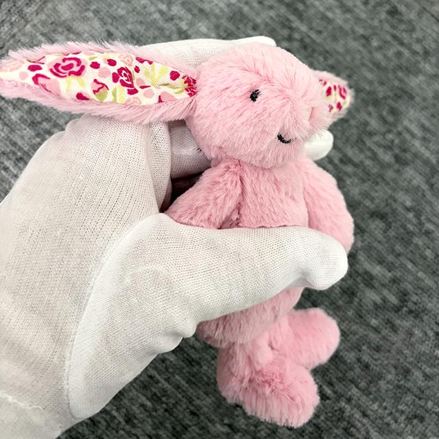 jELLYCAT Blushkin Blossom Bunny Bag Charm Keyring Accessory BP4ROSE