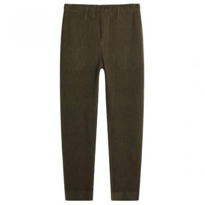 Issey Miyake Homme Plissé Wool-Like Light Straight Pants HP56FF251 65