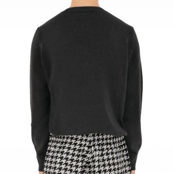 BURBERRY Equestrian Knight Cashmere Crewneck Sweater Unisex