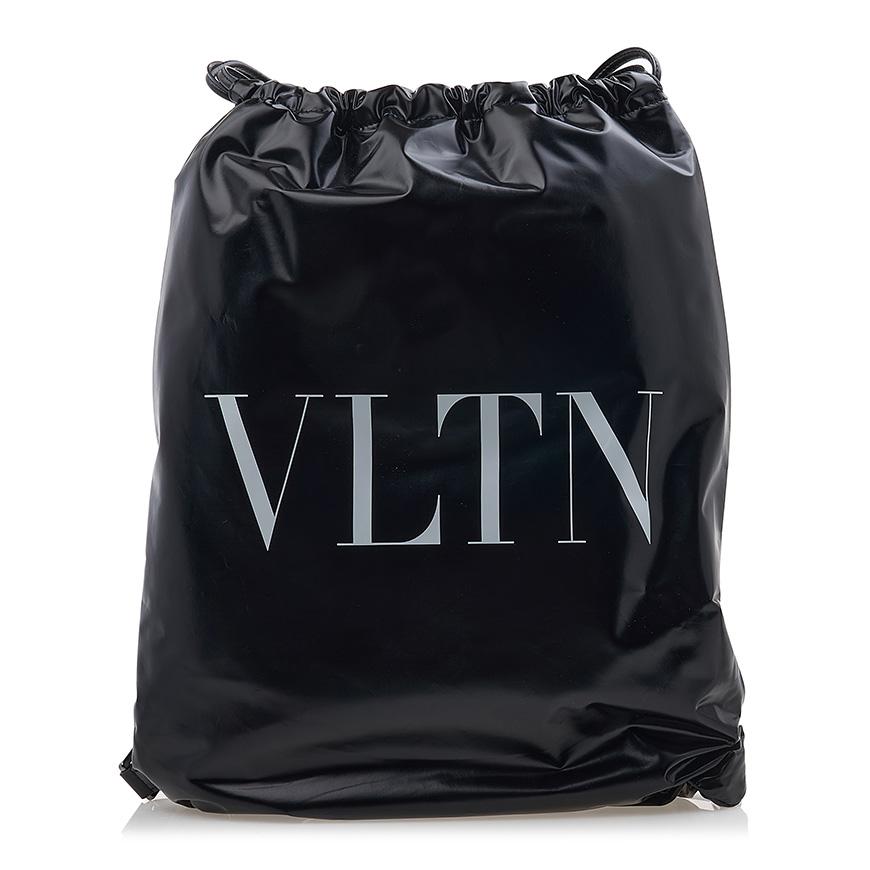 VALENTINO VLTN Garavani Unisex Soft Nylon Backpack Black