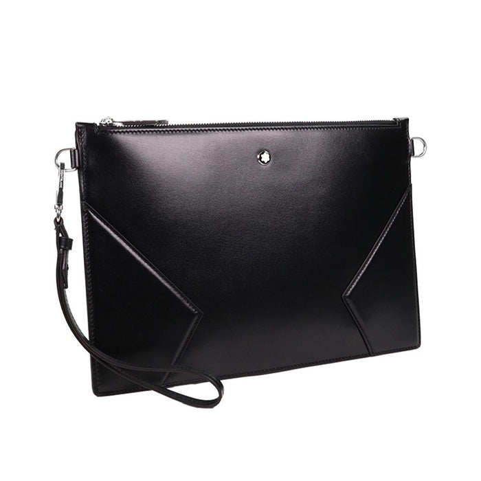 Montblanc Meisterstuck Pedro Leather Clutch Bag Black Men’s