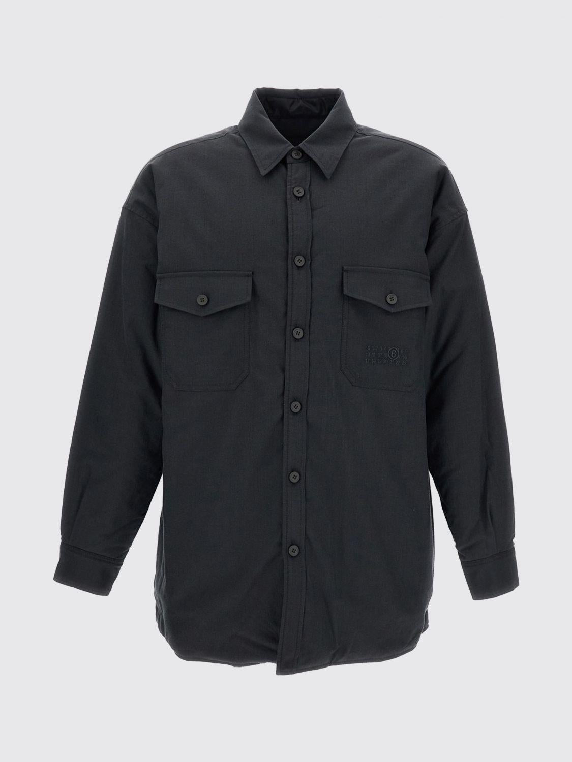 Maison Margiela Beige Cotton Long Sleeve Button-Up Shirt