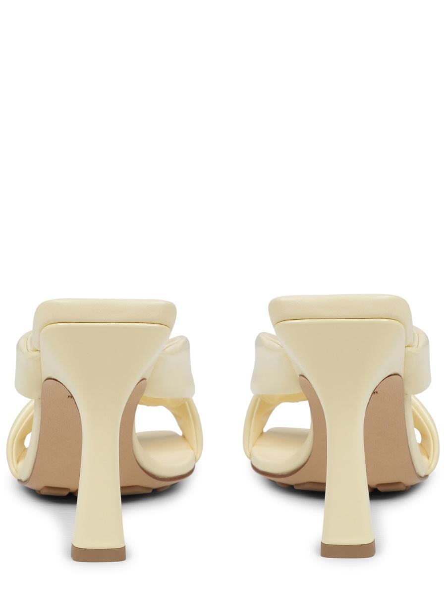 Bottega Veneta Leather Strappy Sandals Black Women’s