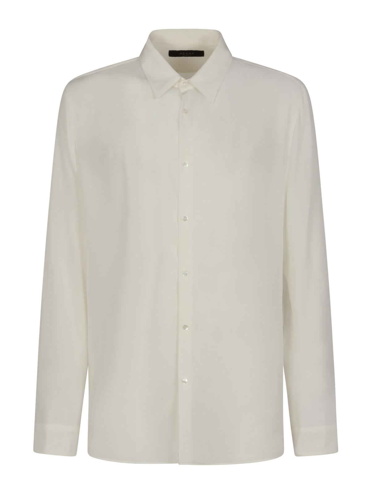 GUCCI Black Long Sleeve Button-Up Shirt for Men