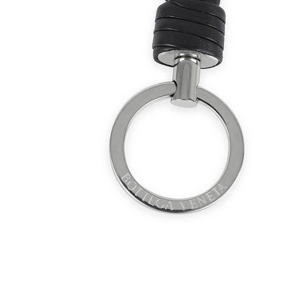 Bottega Veneta Intrecciato Leather Keyring Keychain