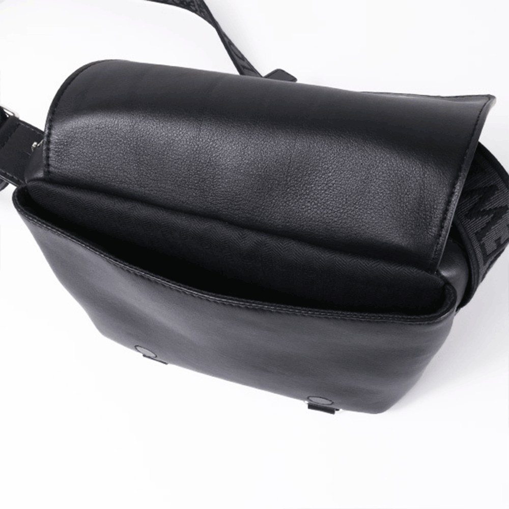 LOEWE Military XS Messenger Crossbody Bag Black Men’s