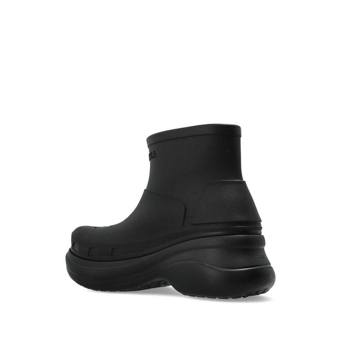 BALENCIAGA Crocs Ankle Chelsea Boots Black Unisex