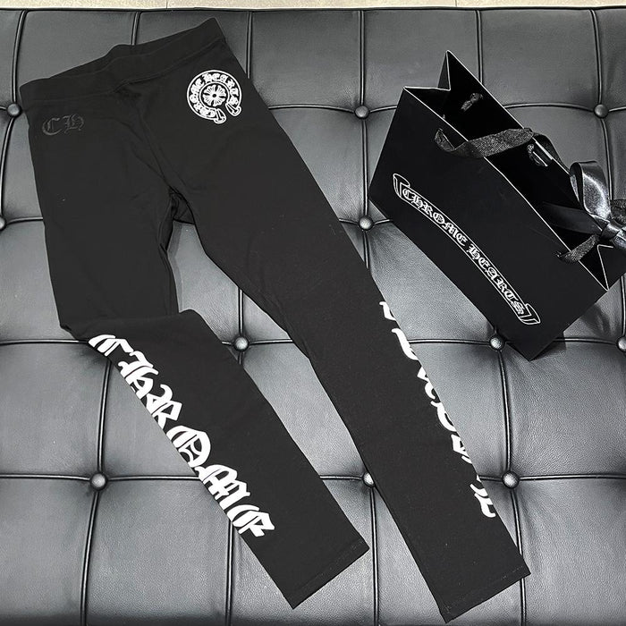 Chrome Hearts Printed Horseshoe Motif Leggings
