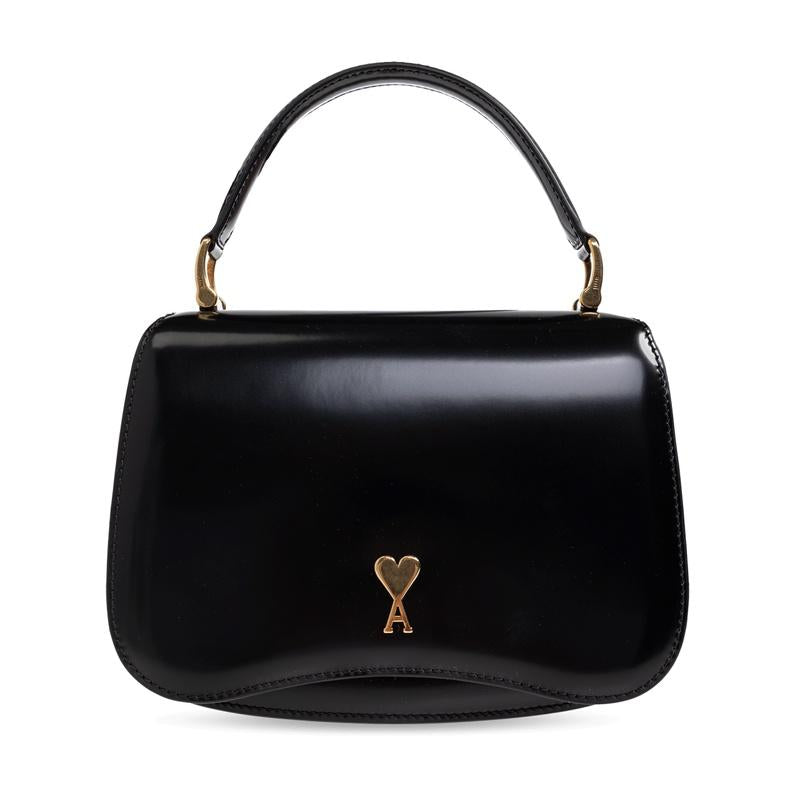 AMI Logo Top Handle Tote Bag
