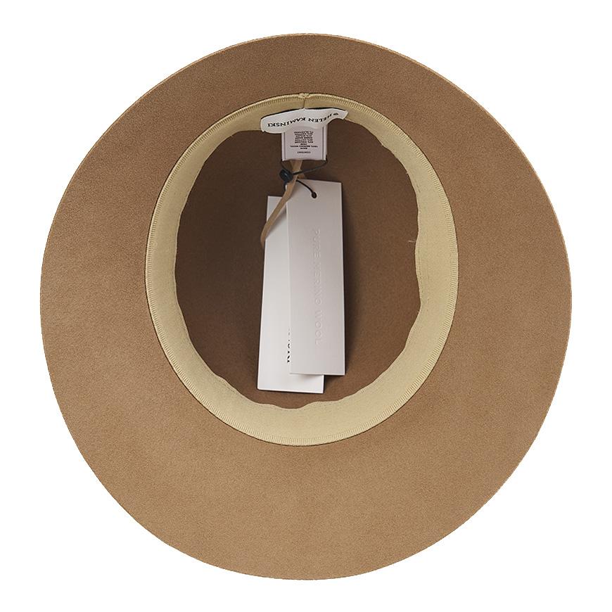 HELEN KAMINSKI Women’s Bellary Cloche Hat FW24 HAT51843 CAMEL
