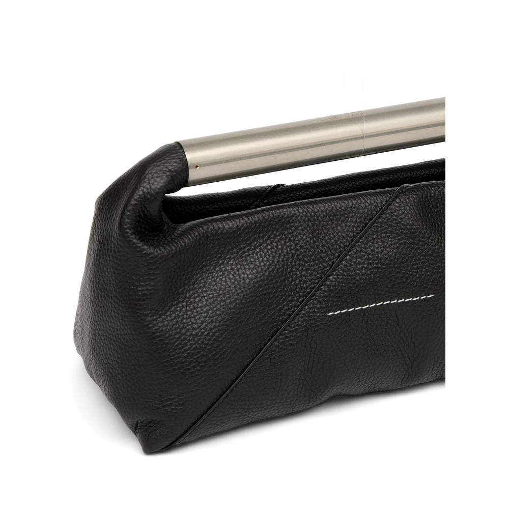 Maison Margiela Black Leather Clutch Bag
