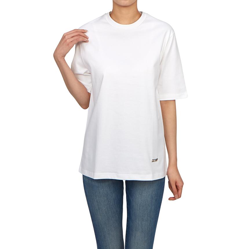 JIL SANDER Women’s Short Sleeve T-Shirt White Cotton