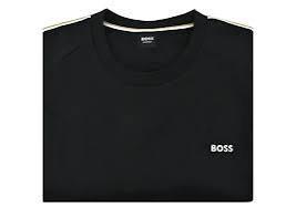 HUGO BOSS Long Sleeve Sweatshirt for Men 50566972 001 BLACK DOM