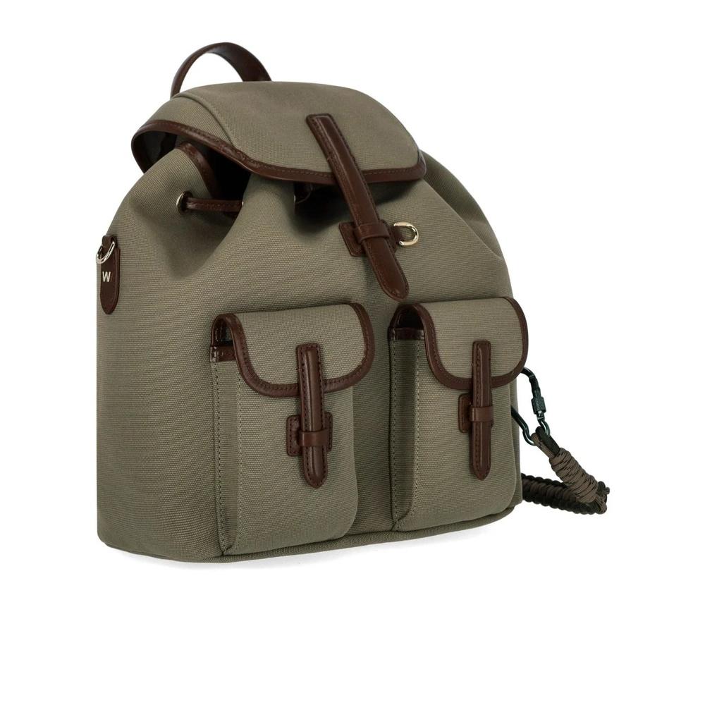 Max Mara Popoli Leather Backpack Black
