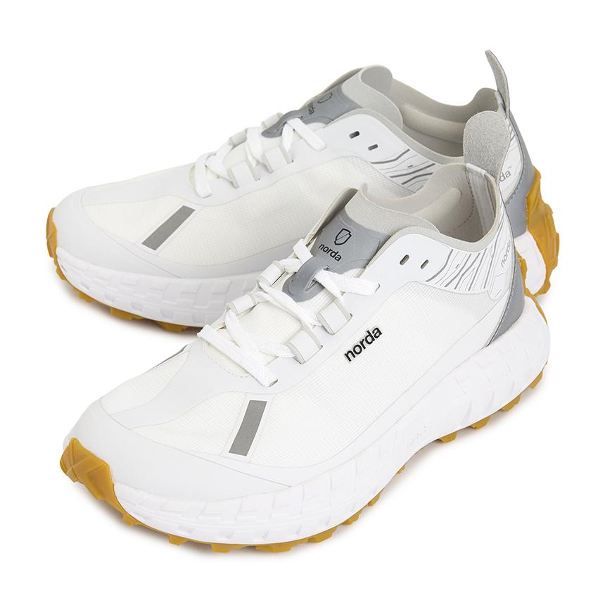 norda Women’s Running Shoes White Gum Low-Top Sneakers