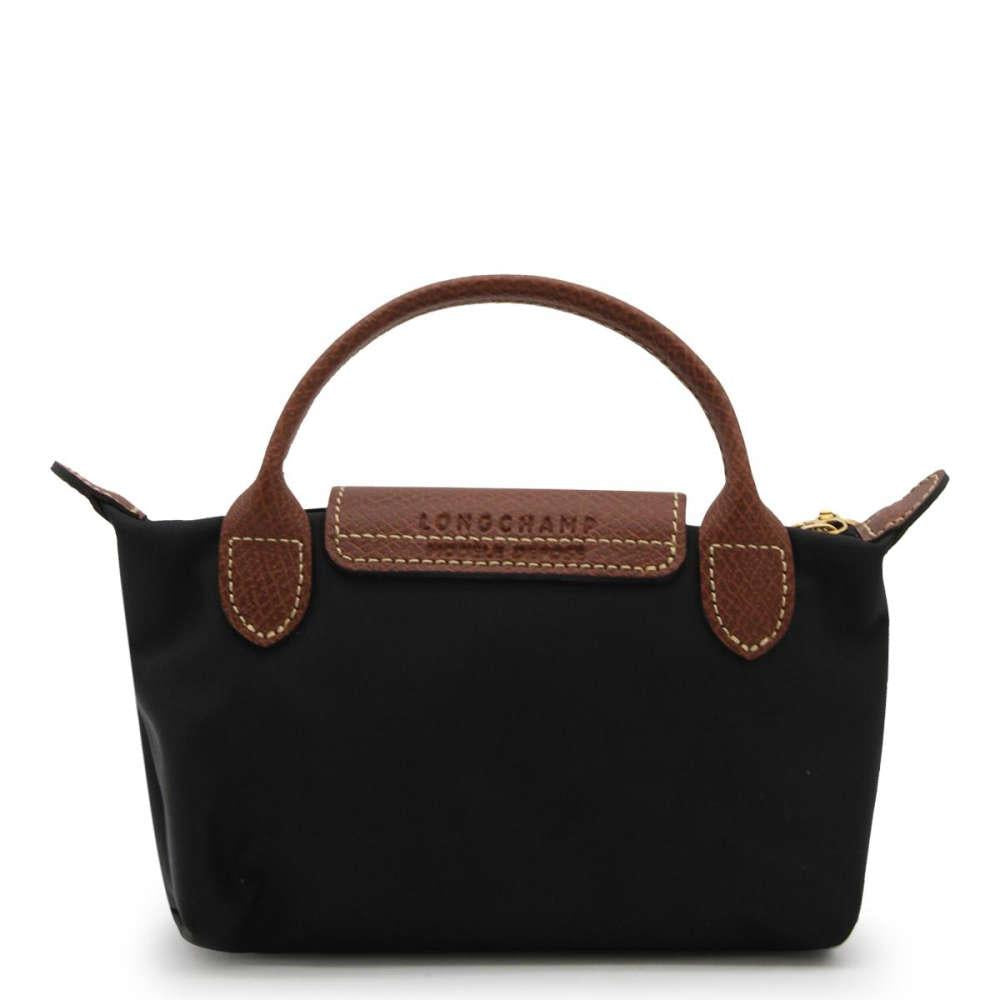Longchamp Le Pliage Original Black Pouch Tote Bag