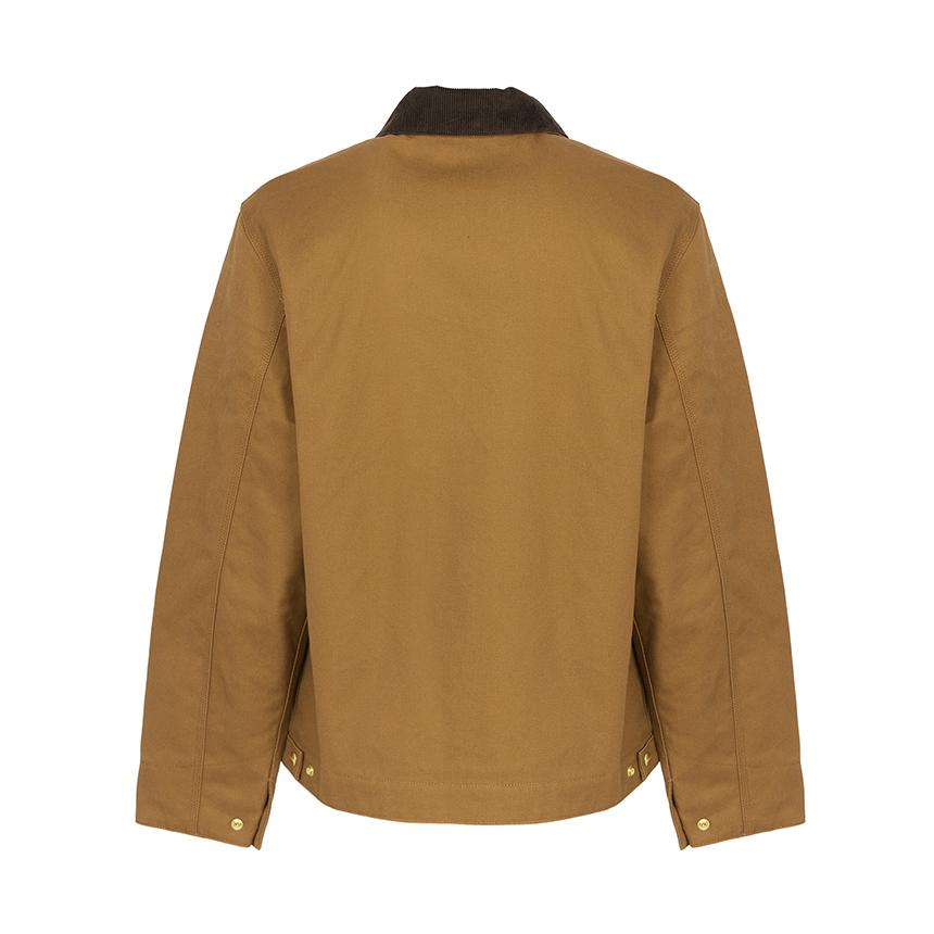 Carhartt Detroit Jacket for Men Black Canvas Workwear
