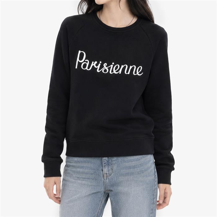 Maison Kitsune Parisien Vintage Sweatshirt Black