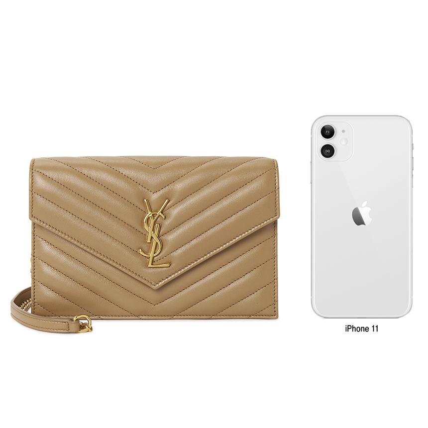 Saint Laurent Cassandra Chain Shoulder Bag for Women 742920 AAA44 2357