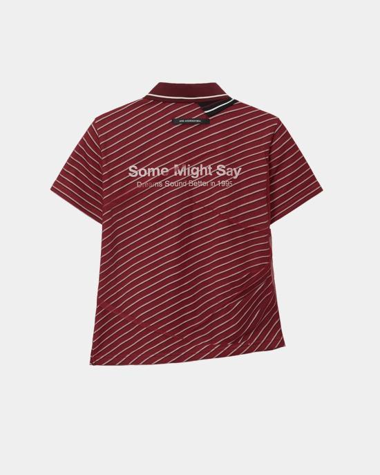 Andersson Bell Cotton Polo Shirt for Men atb1587w RED DOM