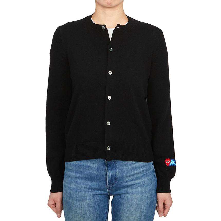 Comme des Garcons Invader Double Wappen Women’s Cardigan AZ N087 051 1