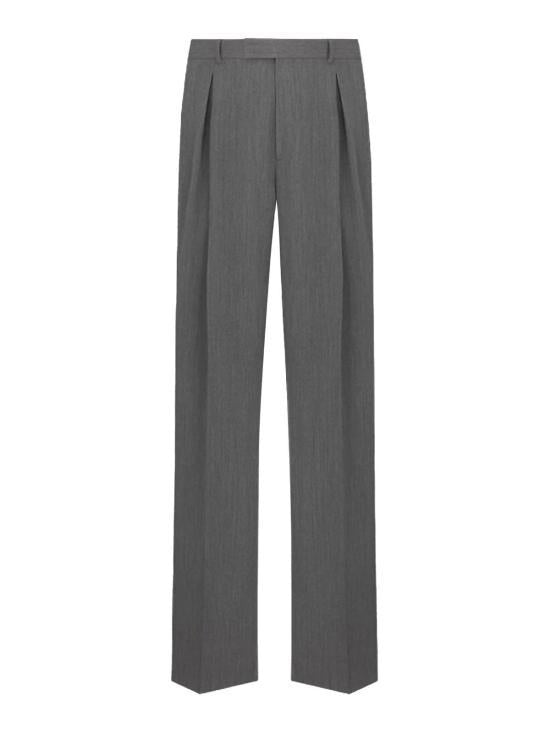 DIOR Suit Pants Classic Dress Trousers Navy Mens 513C101A6460830