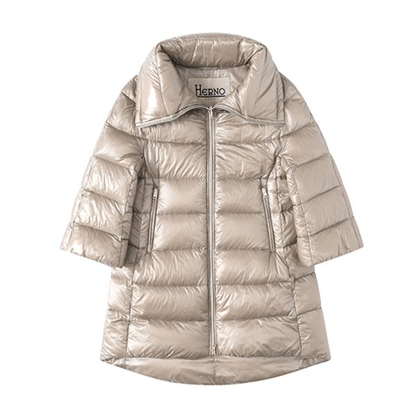 Herno Cleo A-Shape Goose Down Puffer Jacket for Women PI0001DIC 12017Z 9402