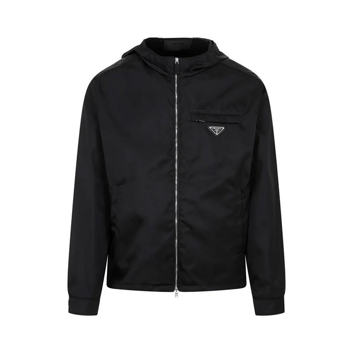 PRADA Re-Nylon Blazer Jacket Black Men’s