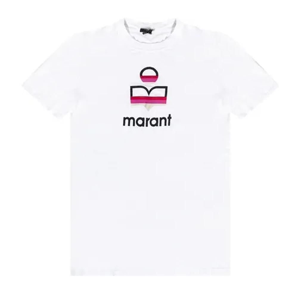 Isabel Marant KARMAN Linen T-Shirt White Men’s Top