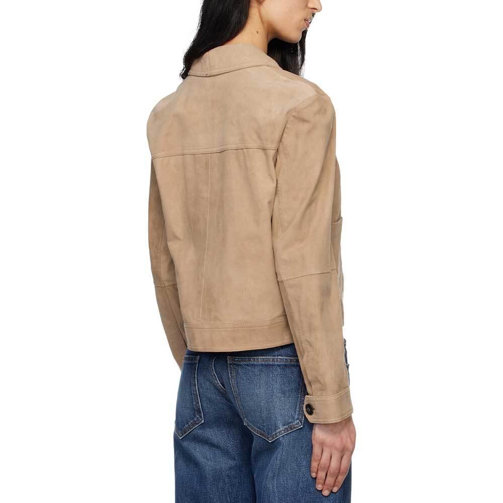 Max Mara Baia Suede Jacket Women 16441021600 001