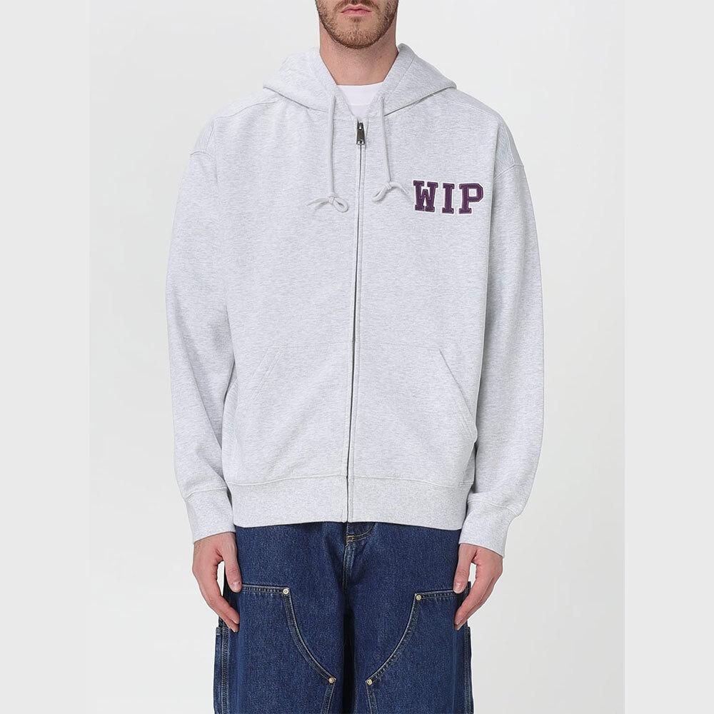 CARHARTT WIP Men’s Fleece Lined Hooded Zip Jacket I035619 48206