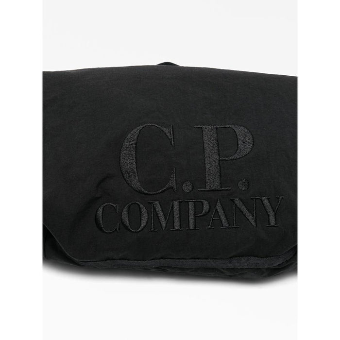 CP Company Plain Paper Touch Belt Bag Black Hip Pack