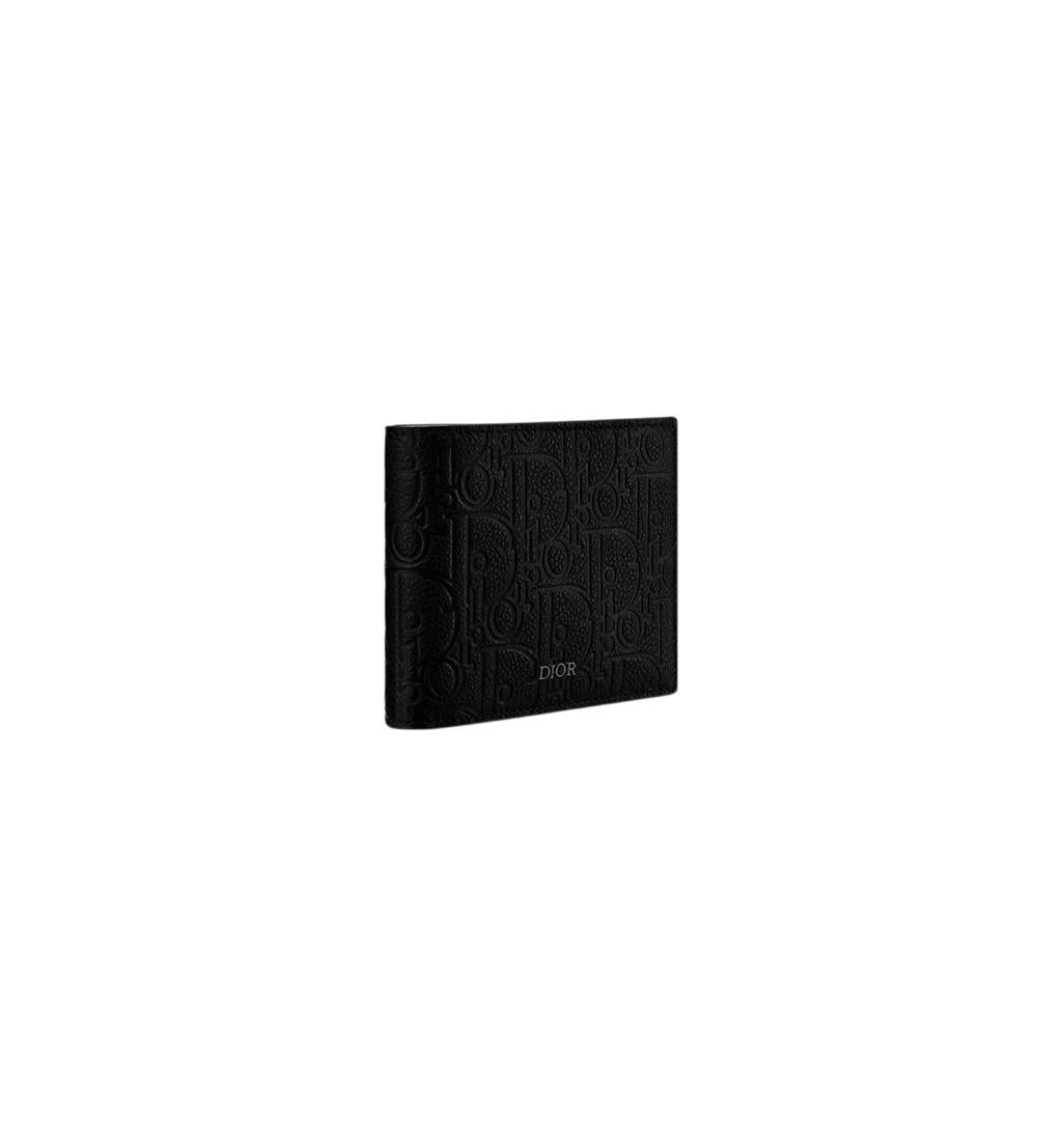 DIOR Black Dior Gravity Leather Bifold Wallet