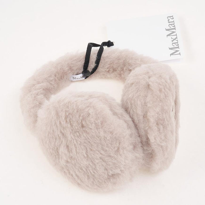 Max Mara Faux Shearling Teddy Earmuffs for Women MUFFY1 002