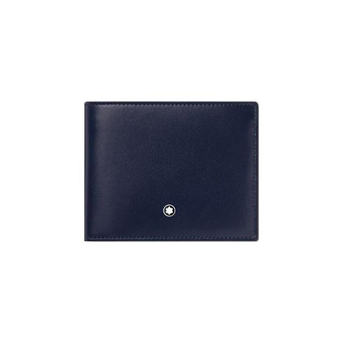 Montblanc Meisterstück Black Leather 6CC Bifold Wallet