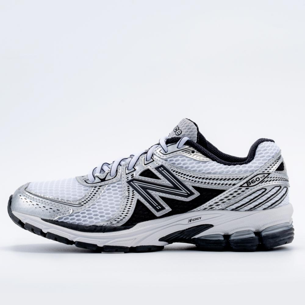 New Balance White Black 860v2 Low Top Sneakers Men’s