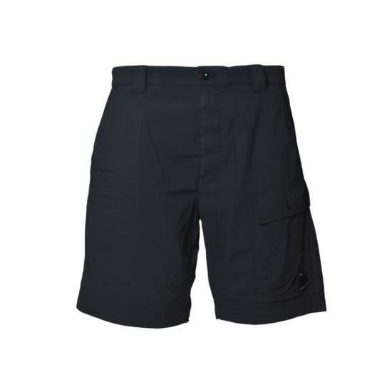 CP Company 50 Fili Stretch Cargo Shorts Navy 18CMBE111 A006439 G