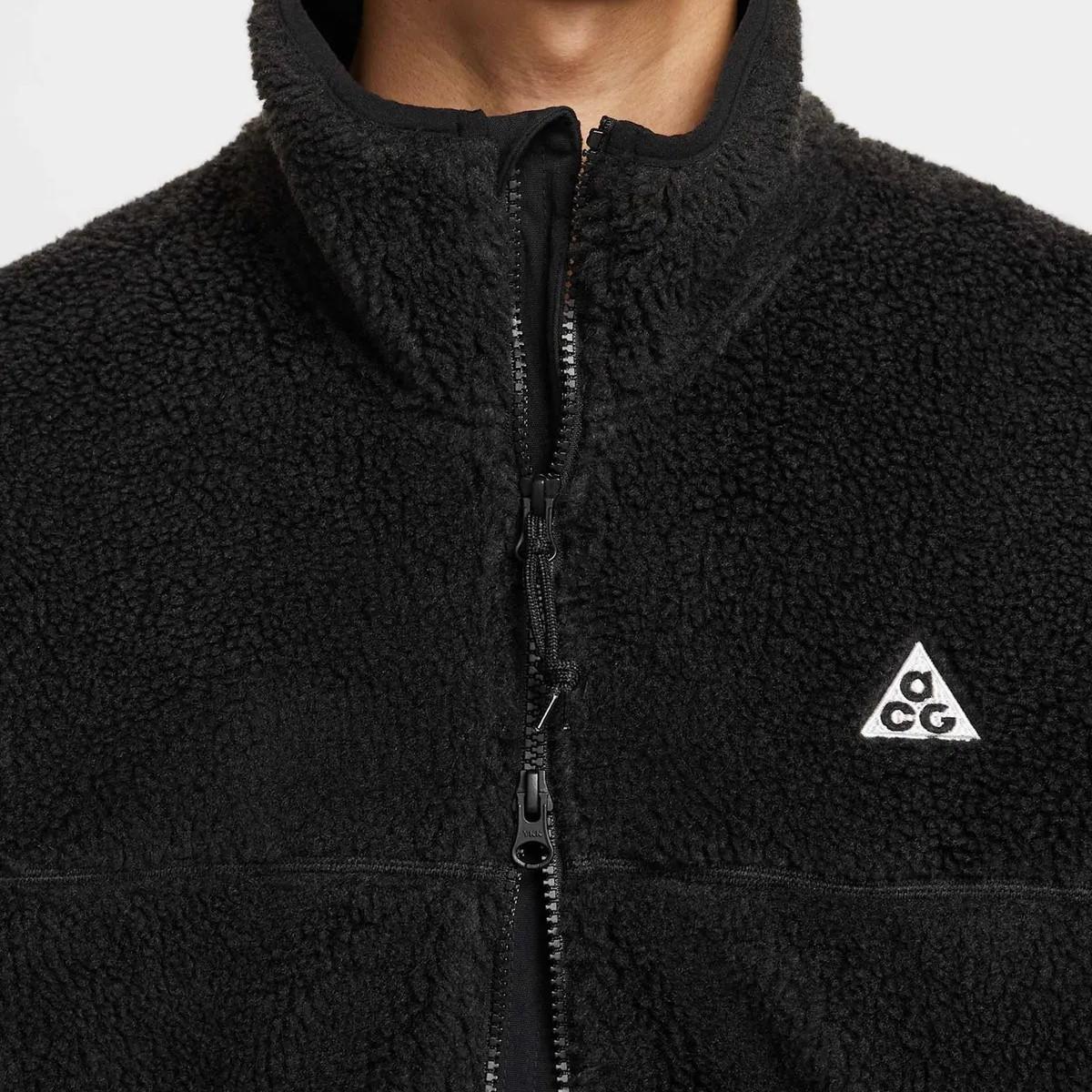 Nike ACG Kanwell Windproof Fleece Jacket Black