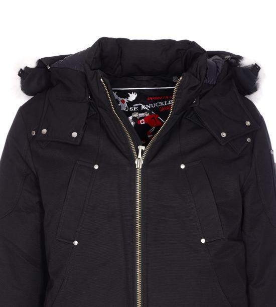 Moose Knuckles Neoshere Velastic Original Bomber Jacket Black Wom M35MB000 S1001