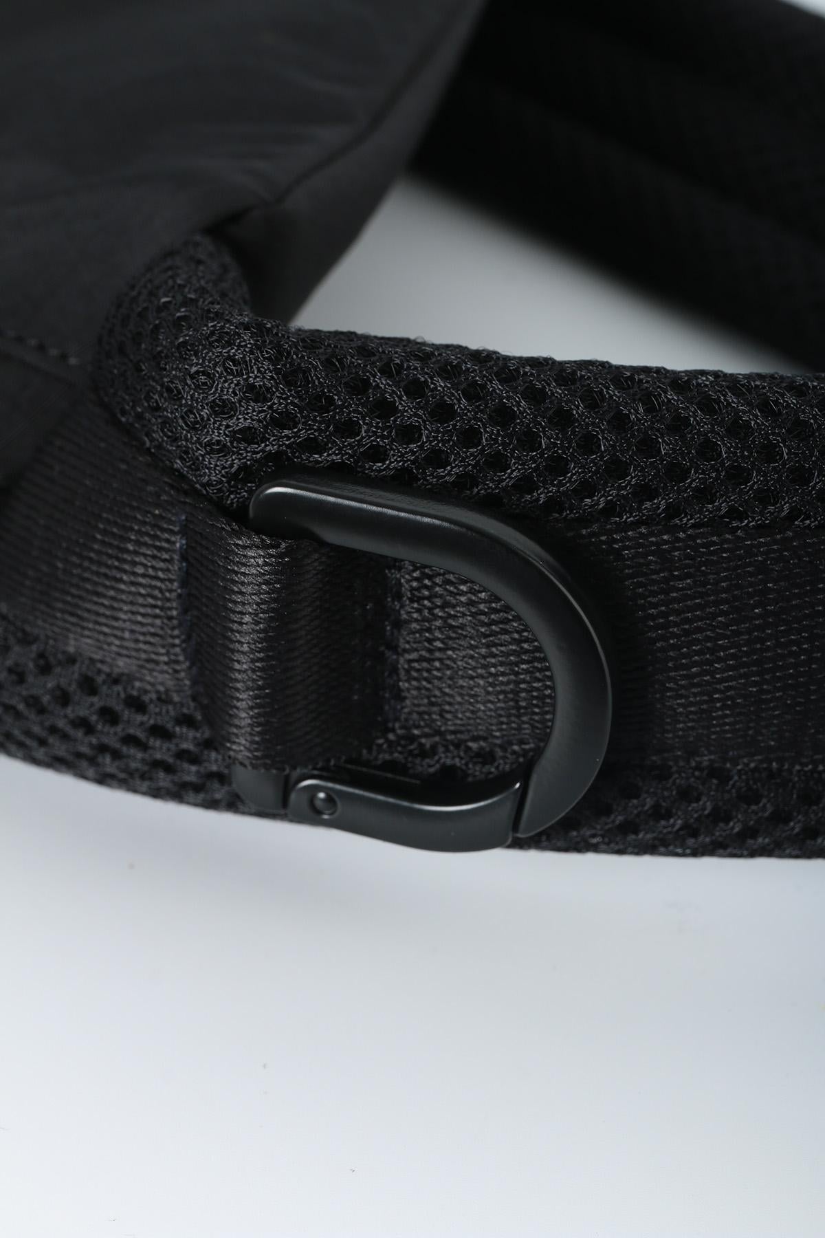 Y-3 Black Utility Sling Backpack