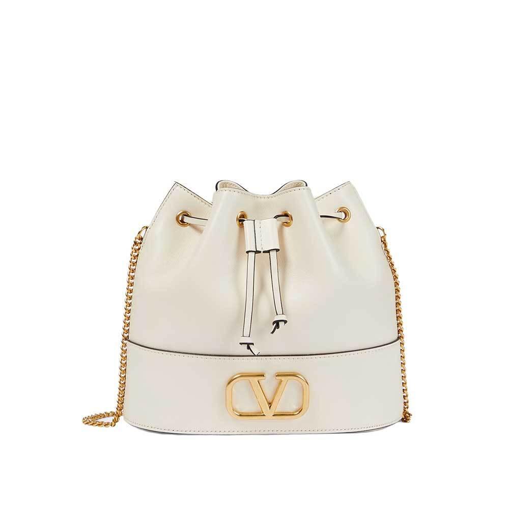 VALENTINO VLogo Chain Mini Bucket Bag Shoulder Bag