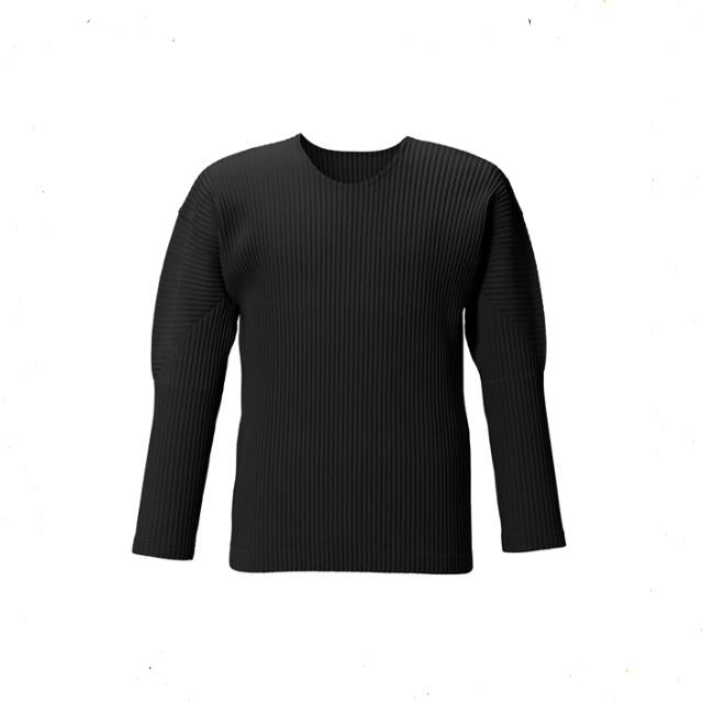 Issey Miyake Homme Plisse Basic Long Sleeve T-Shirt JK021