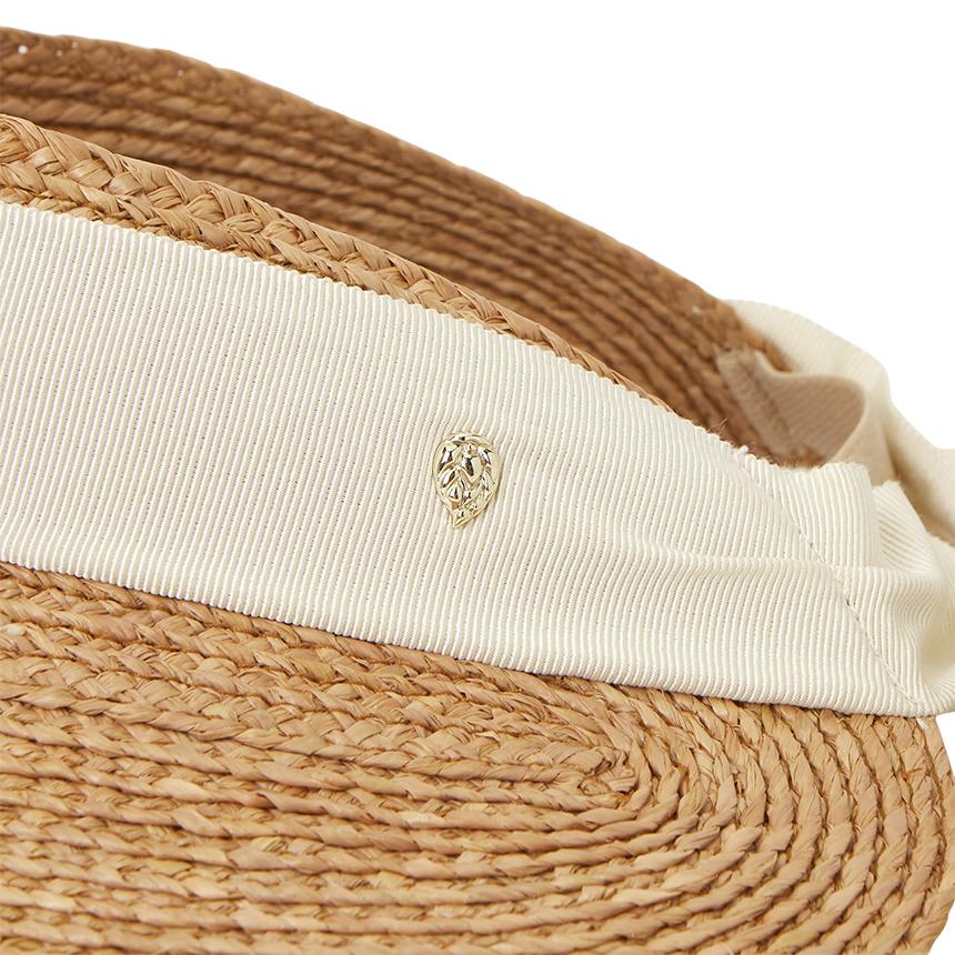 HELEN KAMINSKI Sabina Women’s Visor Cap Nougat Cream