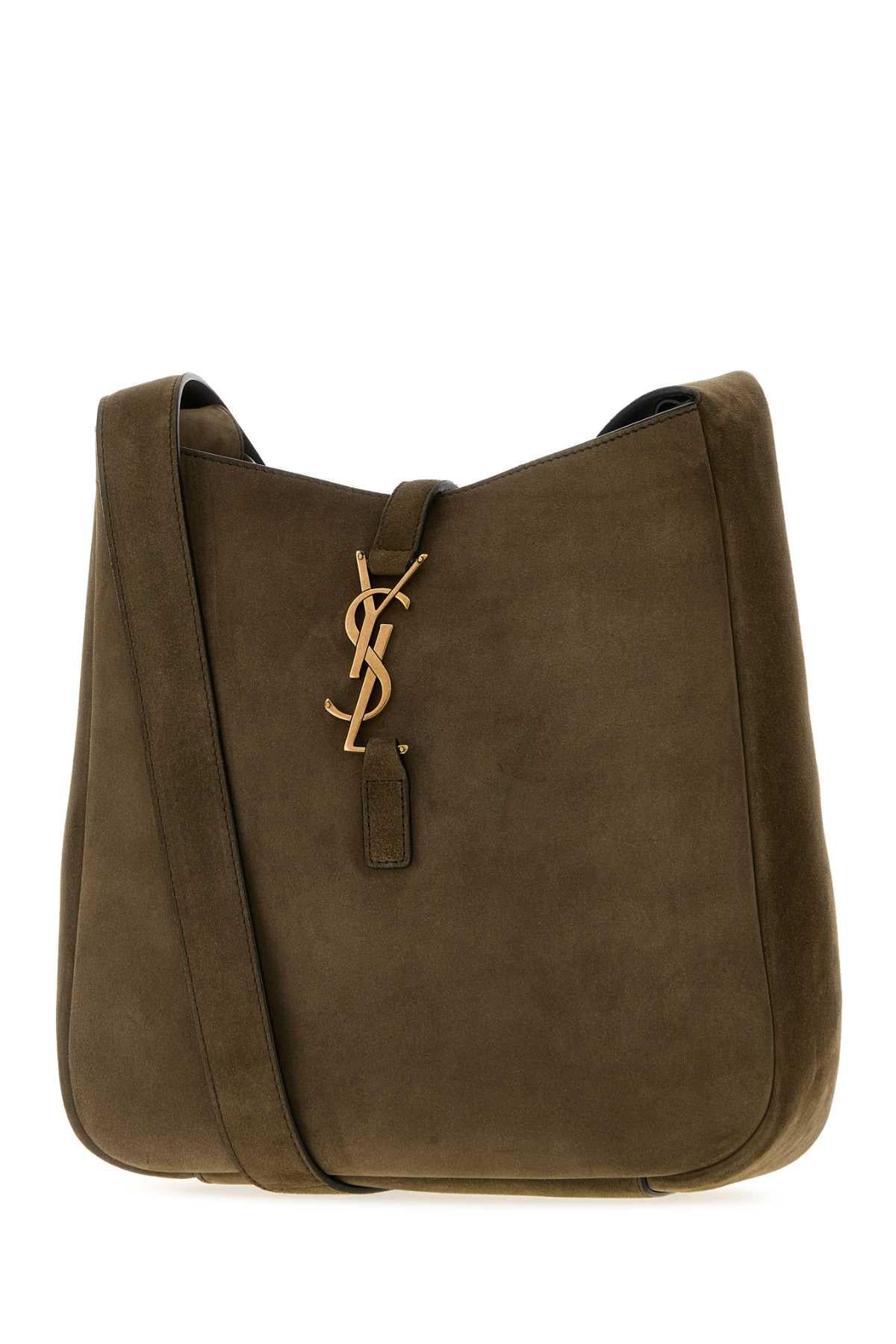 Saint Laurent Leather Shoulder Bag Women’s Black Classic Style