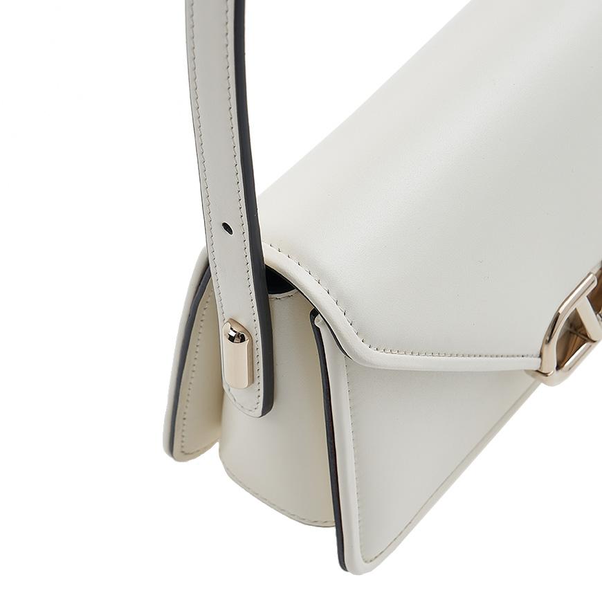 VALENTINO Garavani V Logo Leather Shoulder Bag for Women