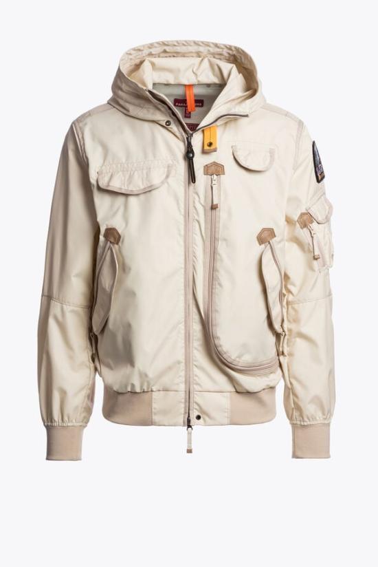 Parajumpers Leather Jacket BONE DOM Men’s Outerwear PMJKMA 01266