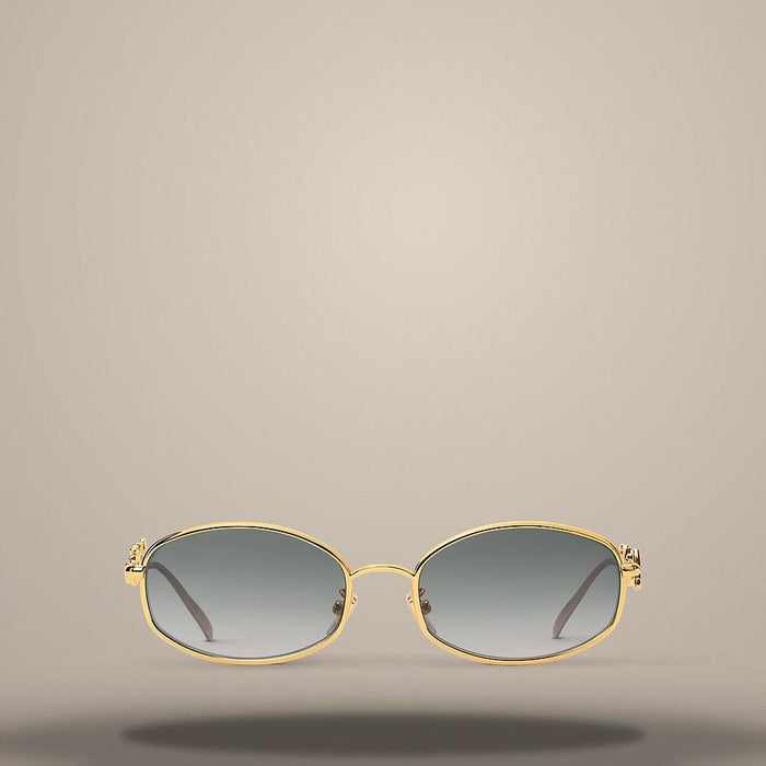 Louis Vuitton LV Script Metal Round-Frame Men's Sunglasses Z3171U