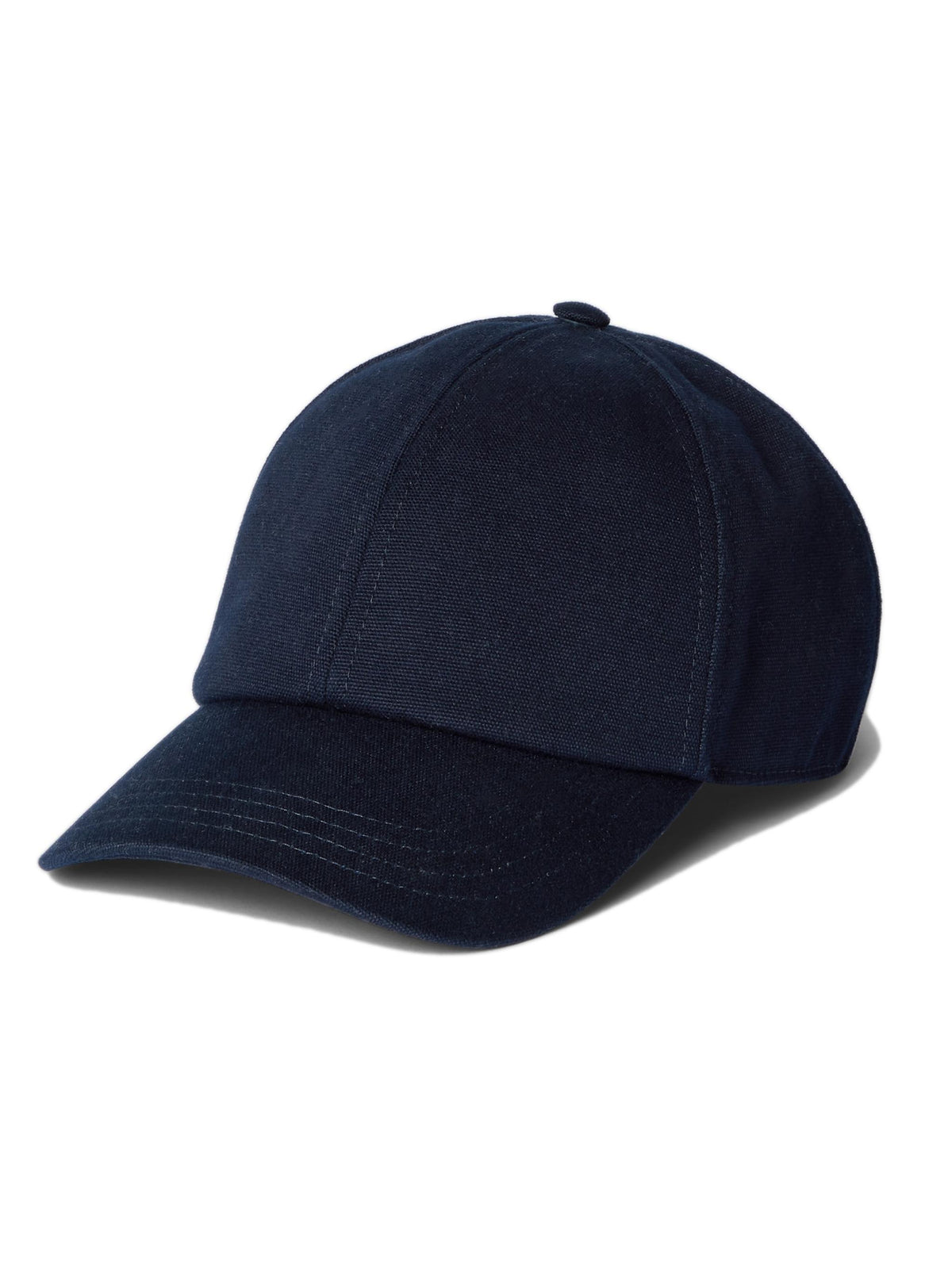 GUCCI Blue Canvas Logo Baseball Cap