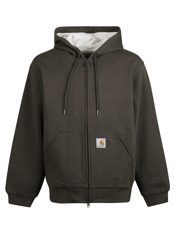 CARHARTT WIP Men’s Active Hooded Zip Sweat Jacket I035602 4906